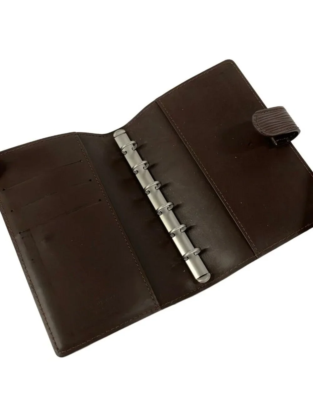 Louis Vuitton Agenda Epi PM Mocha Leather